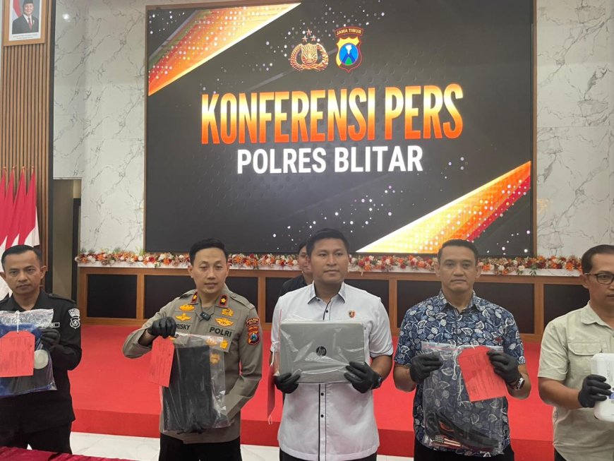 Pembobol Sekolah Berulang Kali Dibekuk Polisi di Blitar