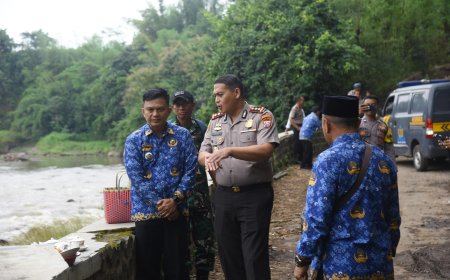 Polres Bondowoso Bangun Jembatan untuk Akses Lebih Baik