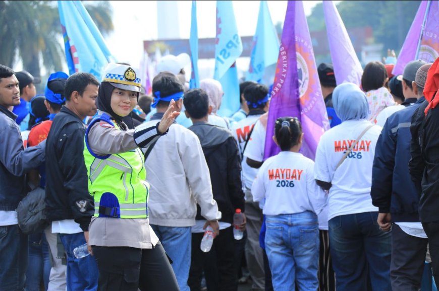 May Day Tertib, Polri Apresiasi Massa Buruh