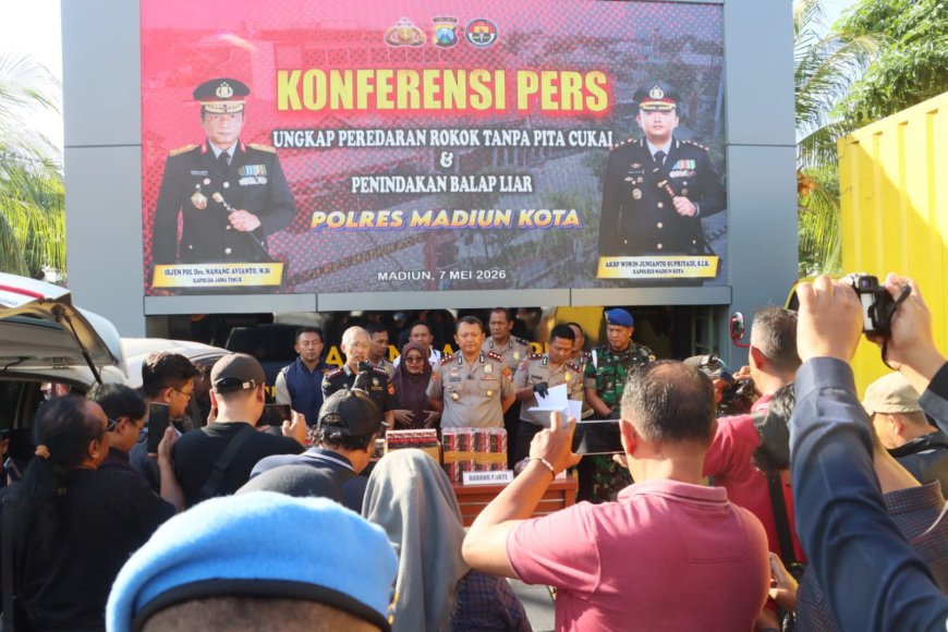 Pengiriman Rokok Tanpa Cukai Digagalkan Polisi